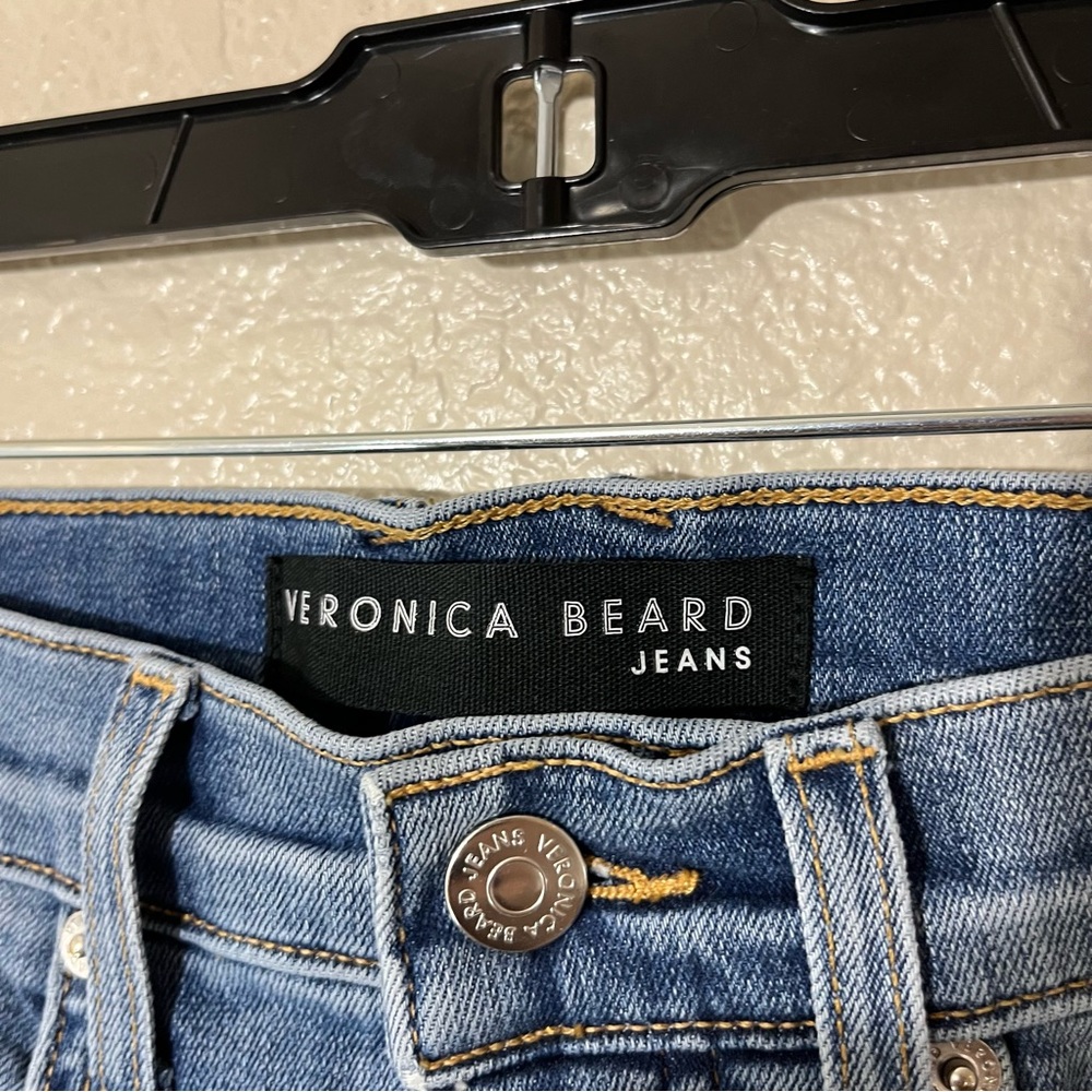 Veronica Beard Blue Skinny Jeans - Picture 3 of 6